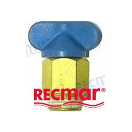 REC13980 - Raccord eau vidange - bouchon 3/8 x 1/2 - Mercruiser 22-806608A1 / Volvo Penta 3850802/ OMC 0909601