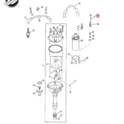 BK-90096A1 - Kit support de fils de bougie Mercruiser 16-90096A1