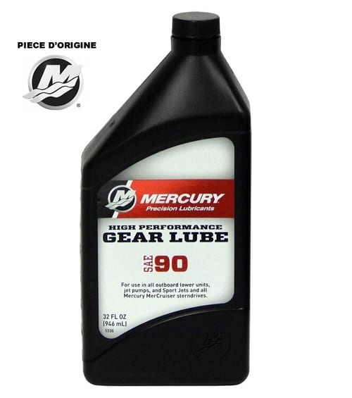 Mercury GEAR LUBE SAE 90 - Huile embase pour alpha et bravo 8M0207031