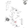 BK-864456T - SUPPORT POULIE ORIGINAL MERCRUISER 864456